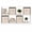 White, variant on Kayerdos 8 Cube Storage Organizer Bookcase with Removable Back Panels, Heavy Duty Storage Shelf, White