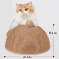 thumbnail image 5 of PUMYPOREITY Cat Scratcher Toy Ball, Natural Sisal Cat Scratching Toy, Cat Catches Toy with Sounding Ball, Interactive Cat Toys for Small Medium Cats, 5 of 7