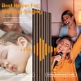 thumbnail image 3 of UNISOAR 94.5" x 12.6" Acoustic Genuine Wood Veneer Wall Paneling 3D Slat DIY Decorative (Set of 2), 3 of 9