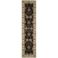 thumbnail image 2 of SAFAVIEH Total Performance Sarah Floral Bordered Runner Rug, Brown/Ivory, 2'3" x 9', 2 of 6