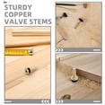 thumbnail image 3 of EXHUMKY 4Ud Válvulas Para Neumáticos Tubeless Cobre Robusto Para Camiones Construcción Y Vehículos Agrícolas, 3 of 8