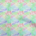 thumbnail image 1 of oneOone Cotton Poplin Twill Light Green Fabric Tie Dye Quilting Supplies Print Sewing Fabric By The Yard 56 Inch Wide-DP, 1 of 1