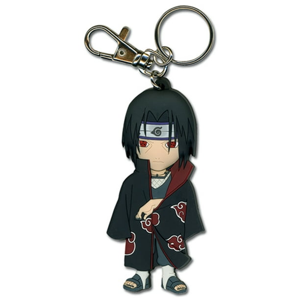Naruto Key Chain New Chibi Itachi Sd Akatsuki Coat Anime Gifts Toys Ge3872 Walmart Com Walmart Com