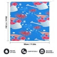 thumbnail image 2 of American Flag Blue Red White Towels for Bathroom, Kitchen, Gym, Towels, Soft, Highly Absorbent, Hanging Towel with Hanging Eyelet, 2 of 8