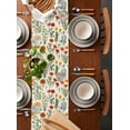 thumbnail image 2 of Ldtrchee Spring Floral Table Runner 60 Inches, Country Summer Botanical Bed Runner Dresser Scarves Tabletop for Indoor Outdoor Parties/Ceremony/Banquet, 13" x 60", 2 of 8