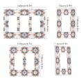 thumbnail image 2 of Yayeee Rocker Switch Wall Plate 2-Gang 4.7"x4.6" Home Decorative Outlet Cover, Blue Abstract Pattern, 2 of 6