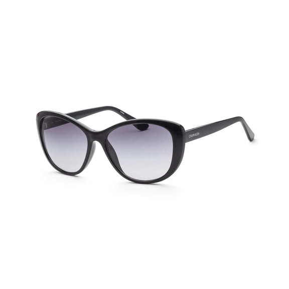 Calvin Klein Women's Fashion CK19560S-001 57mm Black Sunglasses