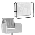 thumbnail image 5 of OIUR 2 Pcs Salon Chair Cover Waterproof Salon Seat Protectors Clear Hairdressing Chair Back Covers for Most Standard Chairs Spa Chairs, 5 of 7