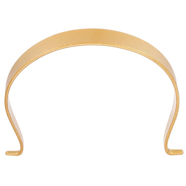 Mango de tetera de metal Uxcell, mango de hebilla externa en forma de U para tetera de 2.8 a 3.5 pulgadas, dorado