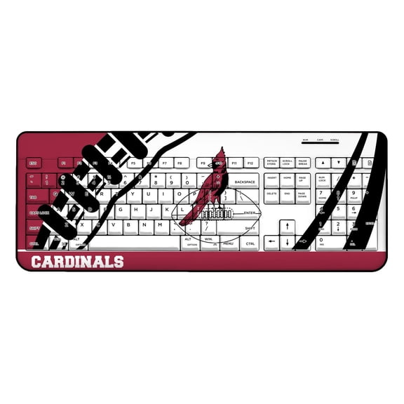 Chicago Cardinals Passtime Design Wireless Keyboard