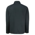 thumbnail image 3 of Men's Cutter & Buck Heather Black Athletics Peshastin Eco Fleece Recycled Raglan Full-Zip Jacket, 3 of 3