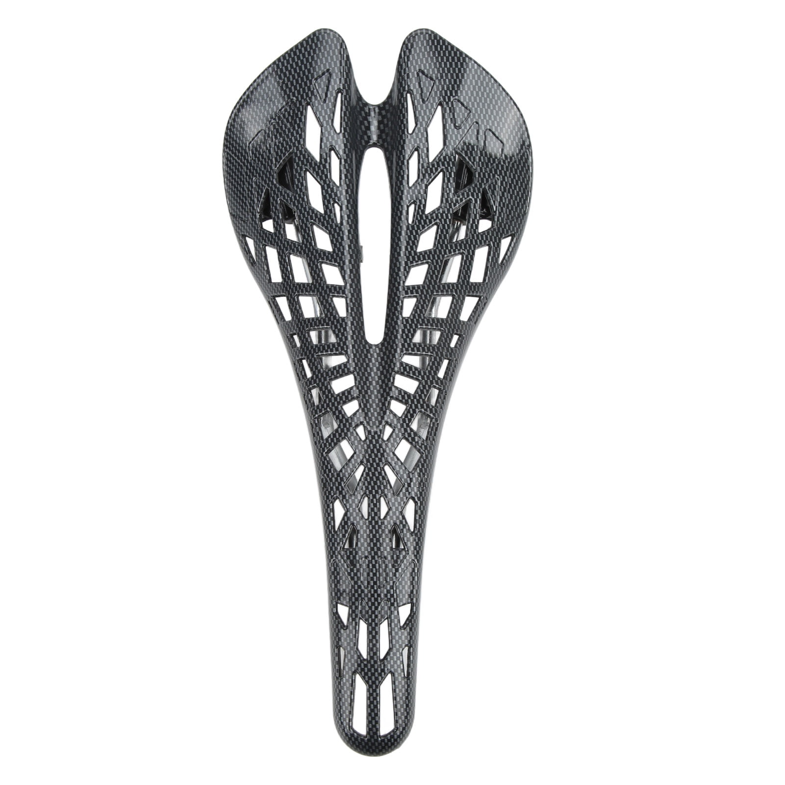 Hollow Saddle, Slippy Curves Carbon Fiber  Cushion Fashionable Style Good Shock Absorption  For Cycling