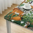 thumbnail image 4 of Creowell Woodland Plastic Tablecloth, Woodland Animals Baby Shower Decorations, Woodland Baby Shower Tablecloth for Kids Boy Girl Forest Animal Party Supplies Decorations, 4 of 7