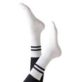 thumbnail image 6 of Yuanlong Women's Yoga Crew Socks Striped Non- All-Season Socks Soft Breathable Classic Minimalist Athletic Hosiery, 6 of 6