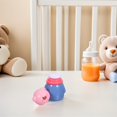 thumbnail image 4 of FUTUREORYY 2Pcs Talcum Powder Container with Puff Pink PP Cotton for Portable Usage, 4 of 6