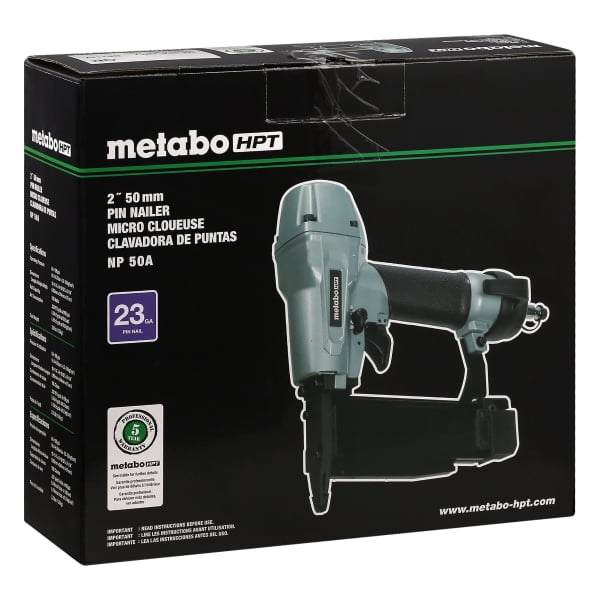 Metabo HptNP50AM 2in. 23 Gauge Pin Nailer