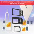 thumbnail image 2 of 3 In 1 For Sim Adapter And For Micro Sim Adapter And For Micro Adapter With A Needle For Mobile Devices, 2 of 12
