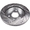 thumbnail image 7 of Detroit Axle - 12.76" inch Rear Drilled and Slotted Disc Brake Rotors Replacement for 2015-2020 Chevrolet Colorado GMC Canyon, 7 of 7