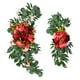 thumbnail image 1 of Conjunto de decoración de boda Flor artificial Peonía rosa Plato de invitados de boda Decoración Arco de boda Dintel de puerta, 1 of 6