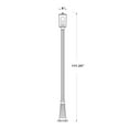 thumbnail image 2 of Z-Lite 594Phmr-519P Sheridan 18" Tall Outdoor Single Head Post Light - Black, 2 of 8