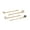 Gold, variant on Allure Rhinestone Bobby Pins, 4 Pack - Gold