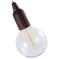 thumbnail image 1 of kurtrusly Pull Cord Light Hanging Bulb Tent Battery Operated Lamp Camping black 10x20.5cm 1Set, 1 of 6