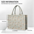 thumbnail image 3 of Large Capacity Tote Bag,Labrador Dog Handbag Fashion Luxury Tote Bag,15.7"x13"x 5.1" Inches,Laptop Compatible, 3 of 6