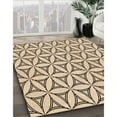 thumbnail image 2 of Ahgly Company Indoor Round Patterned Sienna Brown Area Rugs, 3' Round, 2 of 6