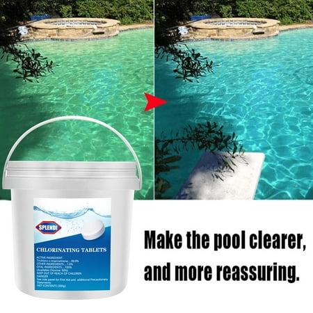 PVCS Pool Chlorine Tablets 12.3oz Pool Dechlorinator Sodium Thiosulfate Crystals Premium