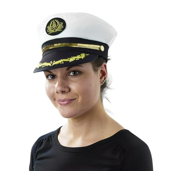 Sequin Sailor Hat Halloween Costume Accessory
