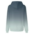 thumbnail image 4 of IMENGL Chandail à Capuchon Mode à Manches Longues avec Imprimé de Lignes Dégradées, Gris m, Taille M-2TG, 4 of 4