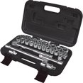thumbnail image 1 of 29-Piece S.A.E./Metric Socket Set, 1/2" Drive Size, 1 of 1