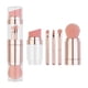 thumbnail image 3 of Xihbxyly Juego de Brochas de Maquillaje 5 En 1 para Rubor y Sombras de Ojos, Brocha Angular para Cejas y Difuminador, Fácil de Limpiar y Transportar, Ideal para Amantes Del Maquillaje, Regalo Perfect, 3 of 6