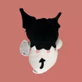 thumbnail image 2 of Squishmallows Sanrio Kuromi Plush Hugmees Hugmee Limited Edition 10" Plush, 2 of 2