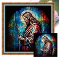 thumbnail image 1 of Hilo de bordar de algodón completo Wdftyju punto de cruz de sacerdote cristiano impreso 11CT 40x40cm, 1 of 9
