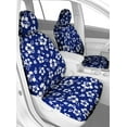 thumbnail image 2 of CalTrend Front NeoSupreme Seat Covers for 2009-2024 Dodge/Ram Ram 1500-5500 - DG295-34NA Hawaii Blue Insert and Trim, 2 of 3