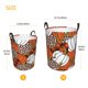 thumbnail image 3 of Balery Various Pumpkins Cesta de ropa redonda con asas, impermeable, independiente, para ropa, juguetes, dormitorio y familia-Medium, 3 of 6