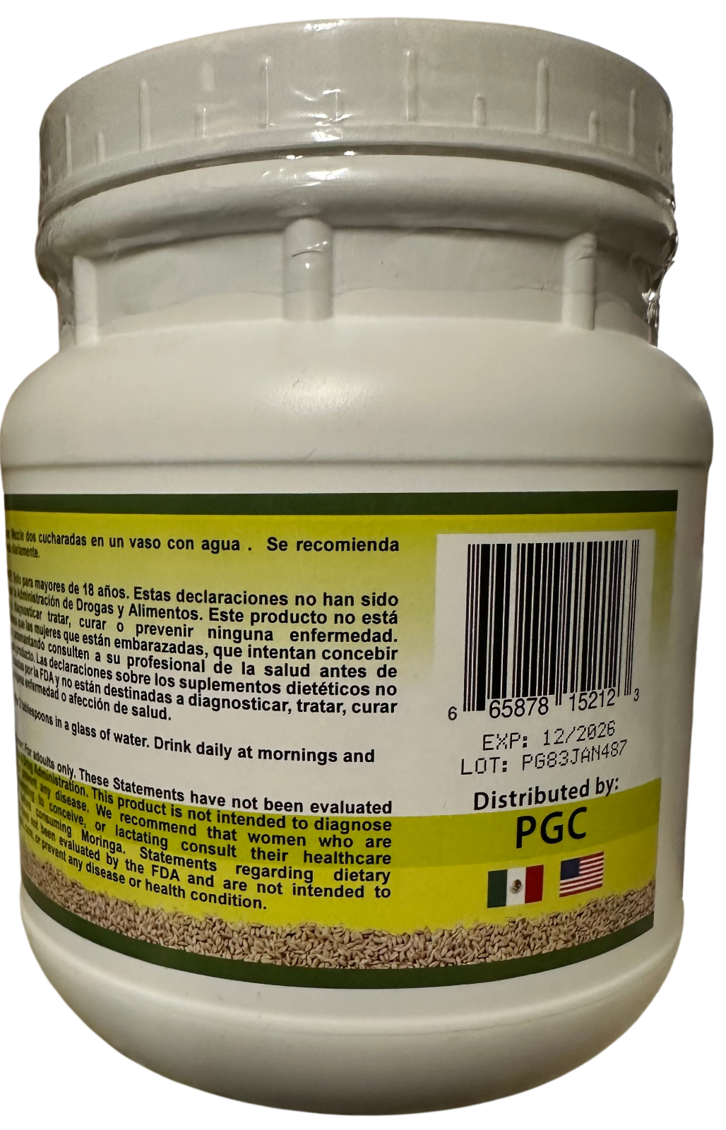 Leche de Alpiste (454g) Canary Seed Milk / 100% Natural Suplemento Alimenticio LO+NATURAL - image 5 of 9