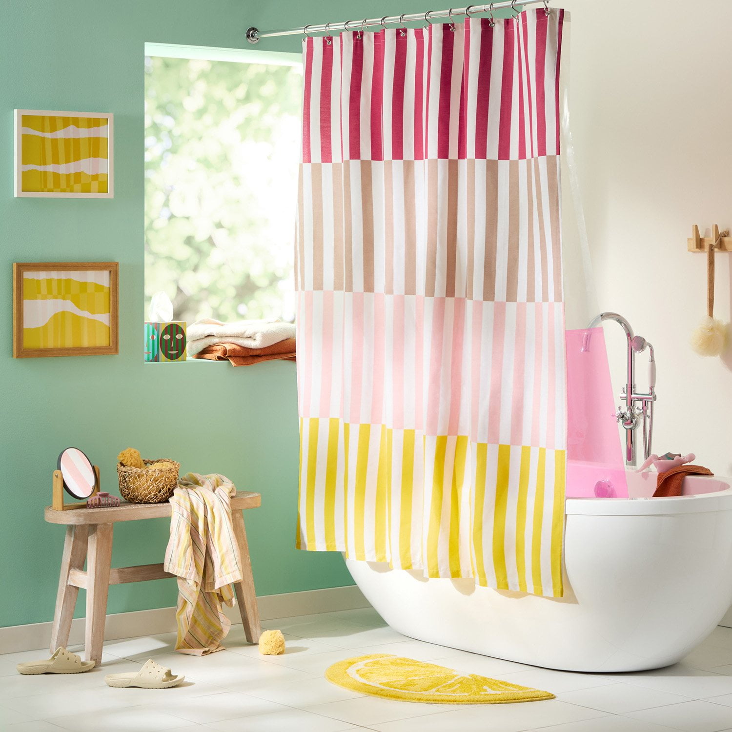 Town & Country Shower Curtain