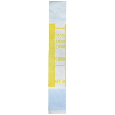 Federal Reserve Currency PM™Walmartpany Currency Bands, $1000.00, Pack Of 1000, Currency straps are manufactured and color-coded to Federal Reserve and American.., By PMWalmartpany ()