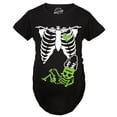 thumbnail image 4 of Maternity Bride Of Frankenstein Pregnancy T Shirt Cute Halloween Baby Bump Tee, 4 of 7