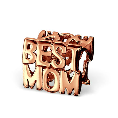 Cheneya Rose Gold Plated Sterling Silver Best Mom
