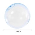 thumbnail image 4 of Suministro de fiesta de pegamento suave ligero de globo de burbuja inflable de 130 cm para juego de playa Hugtrwg Para estrenar, 4 of 9