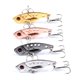 thumbnail image 1 of FLhrweasw 4 Uds Cuchara Vibraciones Metal VIB CrankBait Artificial Wobbler Señuelo Pesca, 1 of 9