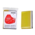 thumbnail image 2 of Inglocoh Emergency Foil Blanket, Survival Thermal Mylar Blankets Individually Packaged Perfect for Outdoors, Hiking, Survival, Marathons or First Aid (83"x51"_Golden), 2 of 8