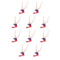 thumbnail image 1 of Collar de acero inoxidable Qarigey de lujo asequible para hombres y mujeres Sonia Fondo Marino 10Conjunto, 1 of 6