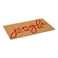 thumbnail image 5 of Red Jingle All the Way Doormat 17" x 29", 5 of 8