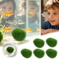 5PCS Artificial Moss Rocks Decorative Moss Balls Green Moss Decor for ...