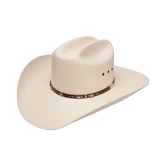 Resistol Men's George Strait Hazer 10X Shantung Straw Cowboy Hat Natural 7 1/4