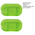 thumbnail image 2 of CSChome Boîte à Pilules Transparente : Évite la Lumière Compartimentée Portable Idéale pour Distributeur Fournitures Ménagères Rangement, 2 of 7